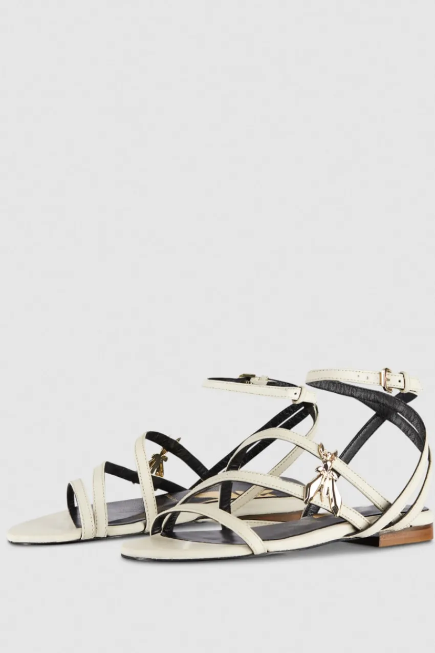 Patrizia Pepe Sandalen<Flache Ledersandalen