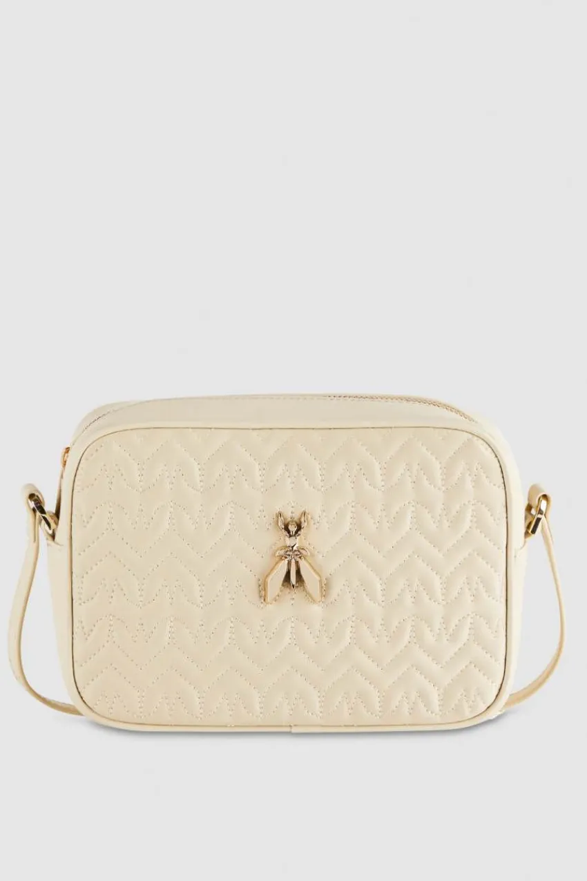 Patrizia Pepe Umhängetaschen<Gesteppte Crossbody-Tasche aus Leder