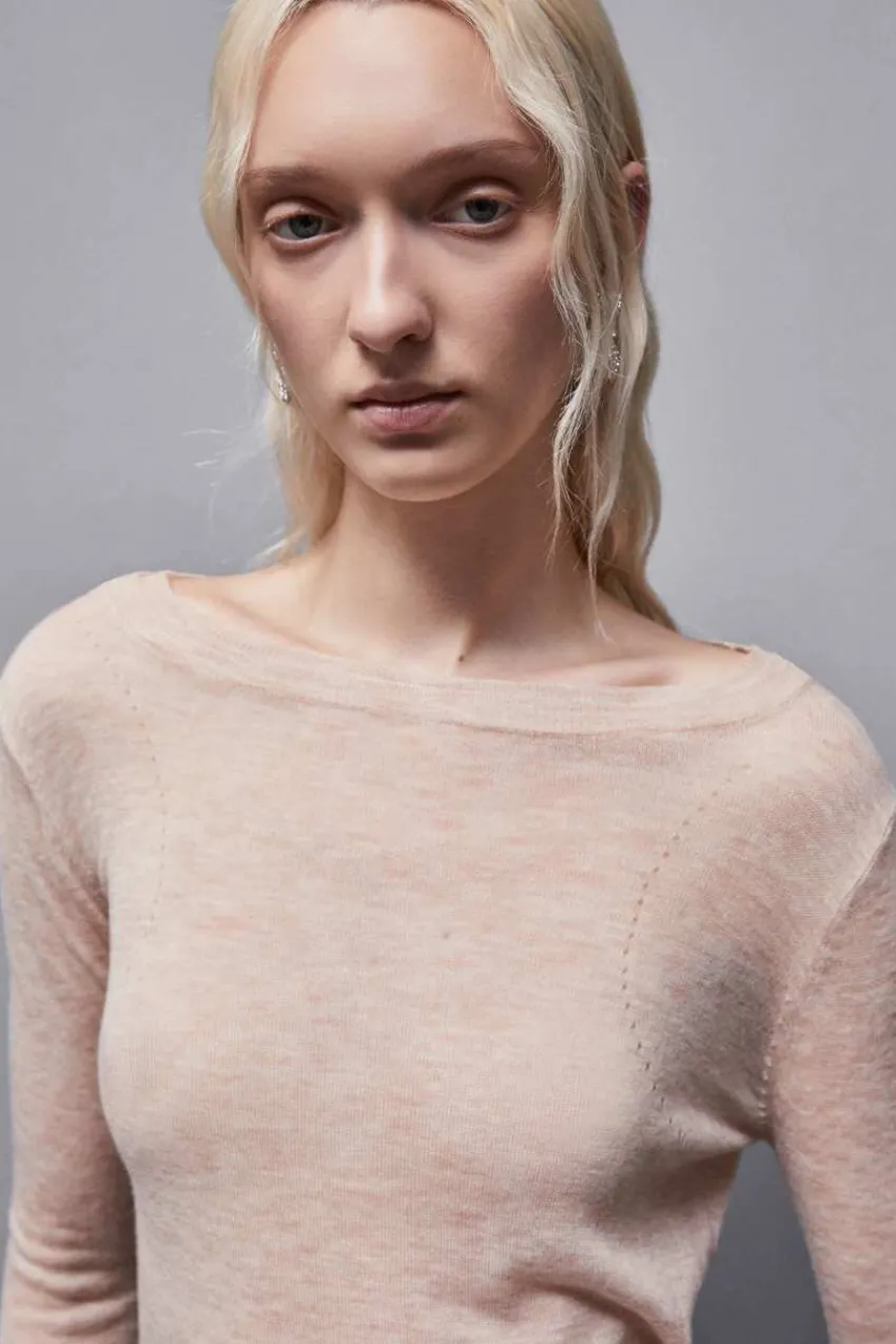 Patrizia Pepe Pullover<Langärmeliger Wollpullover Essential