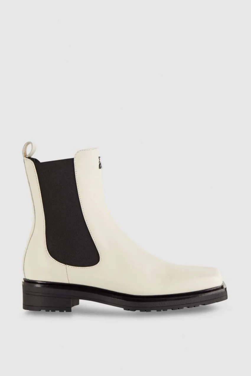 Patrizia Pepe Stiefel<Lederstiefel Beatles mit quadratischer Zehenpartie