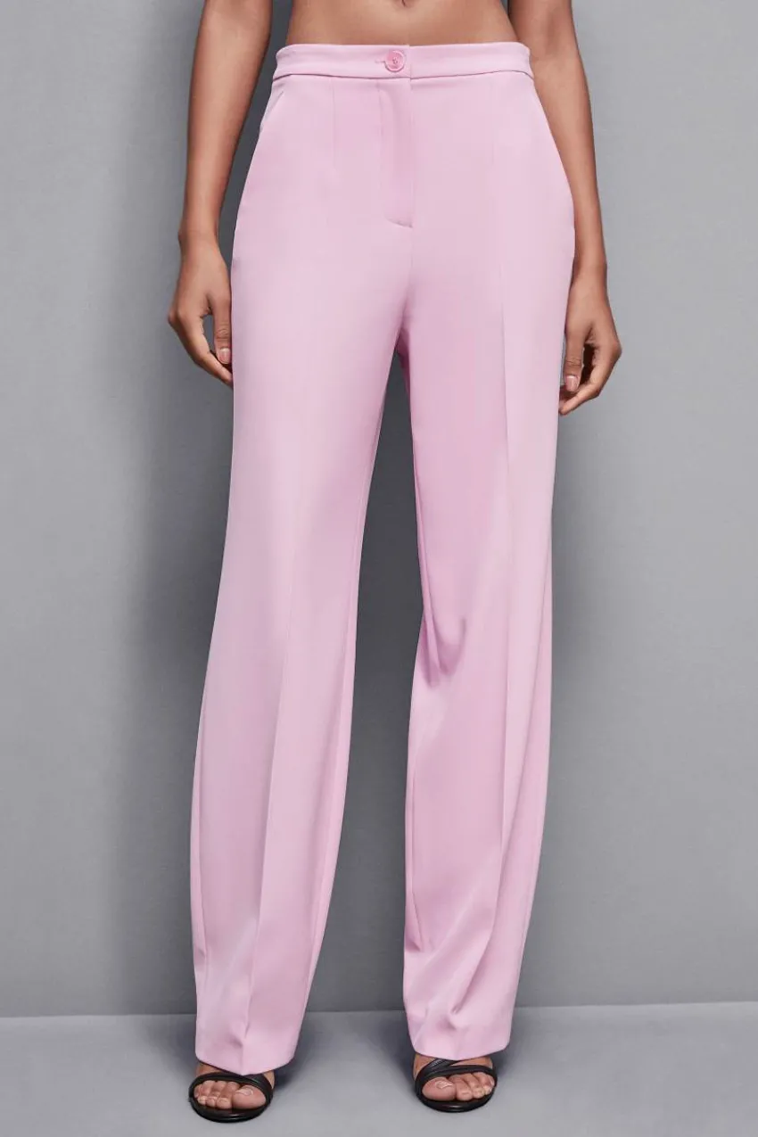 Patrizia Pepe Abschlussfeier Outfits | Straight Cut<Plissee-Hose aus Stretch-Stoff