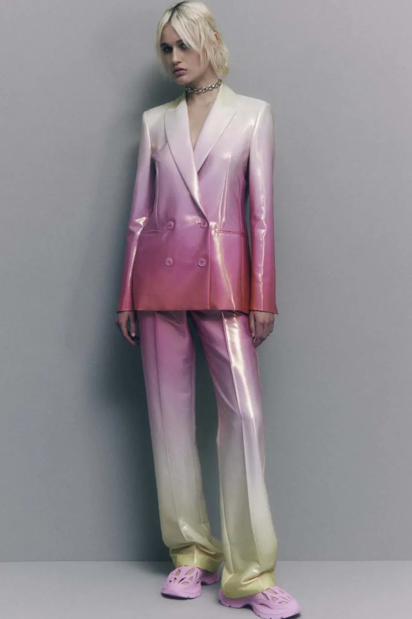 Patrizia Pepe Festlich & Cocktail | Straight Cut<Satinierte Hose mit hohem Bund