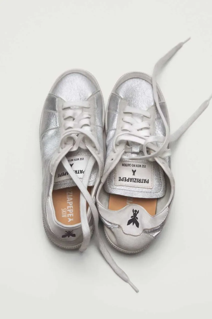 Patrizia Pepe Sneakers<SKIN Sneaker '93 aus laminiertem Nappaleder