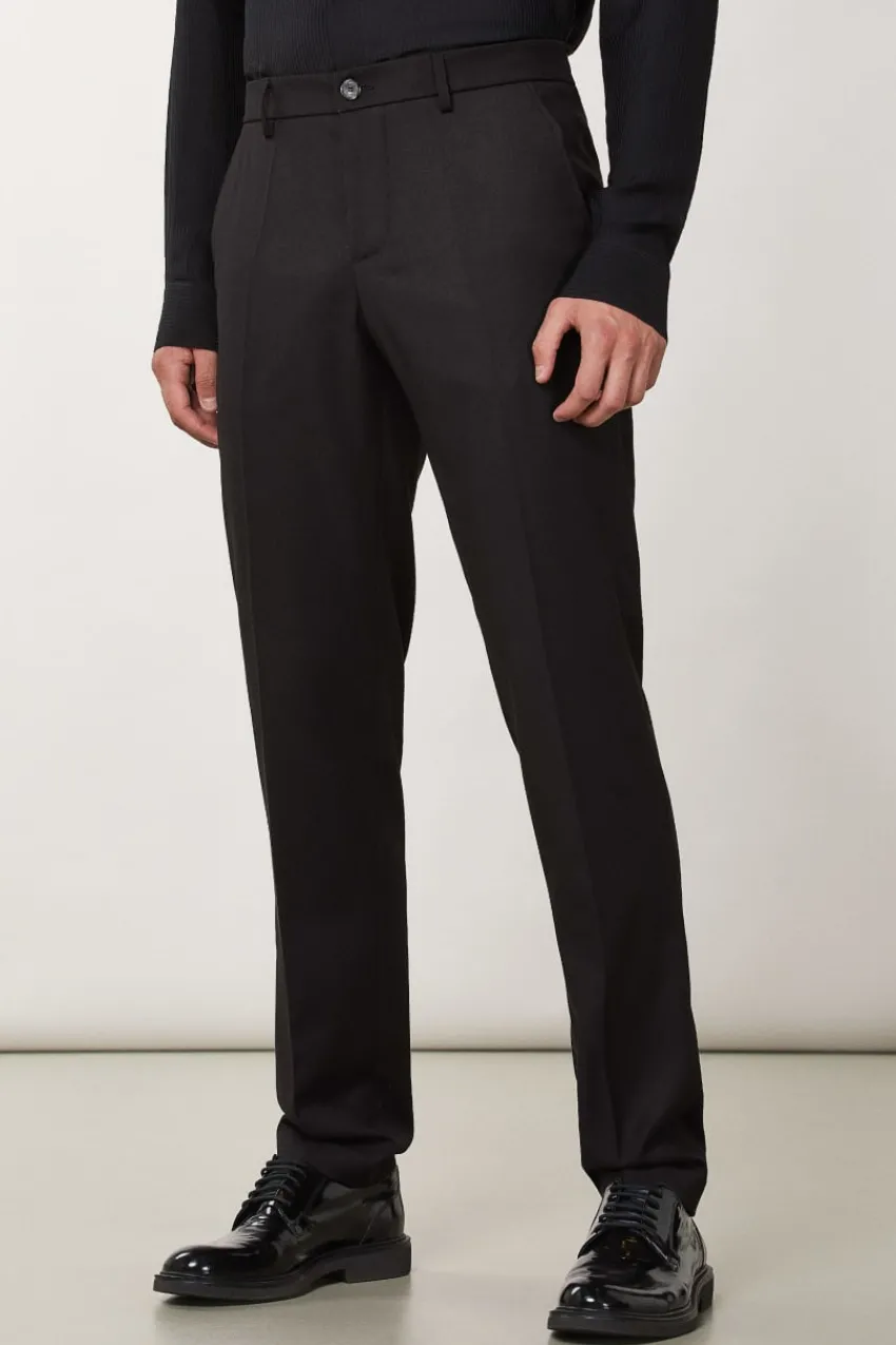 Herren Patrizia Pepe Hosen<Slim-Fit-Hose aus Flanell