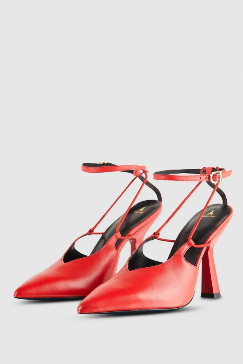 Patrizia Pepe Pumps<Slingback aus Leder mit Schnalle Astral