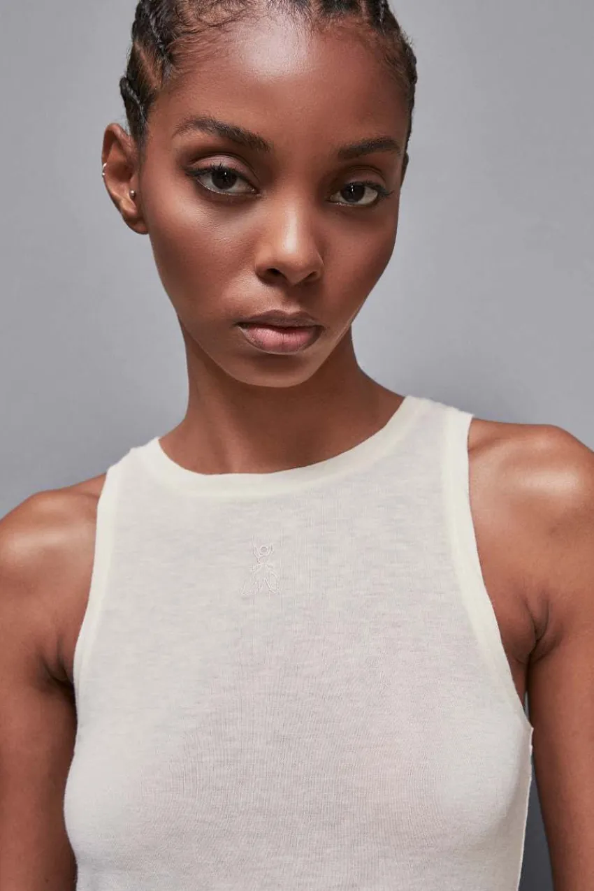 Patrizia Pepe Tops<Tank-Top Slim-Fit aus Jersey