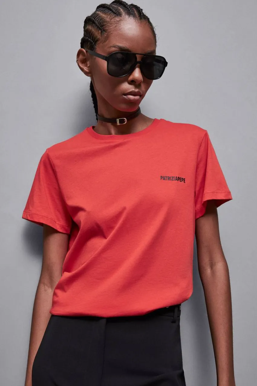 Patrizia Pepe T-shirts<T-shirt mit Logo