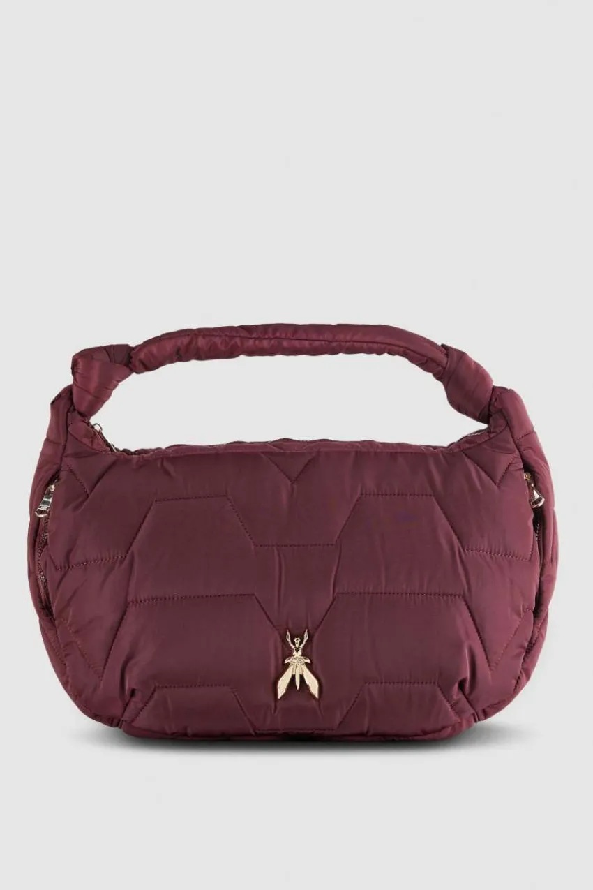 Patrizia Pepe Shopper<Umhängetasche aus Nylon mit Reißverschluss