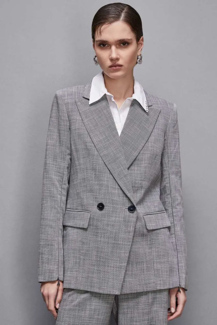 Patrizia Pepe Blazer | Anzüge<Zweireihige Jacke „Essential“